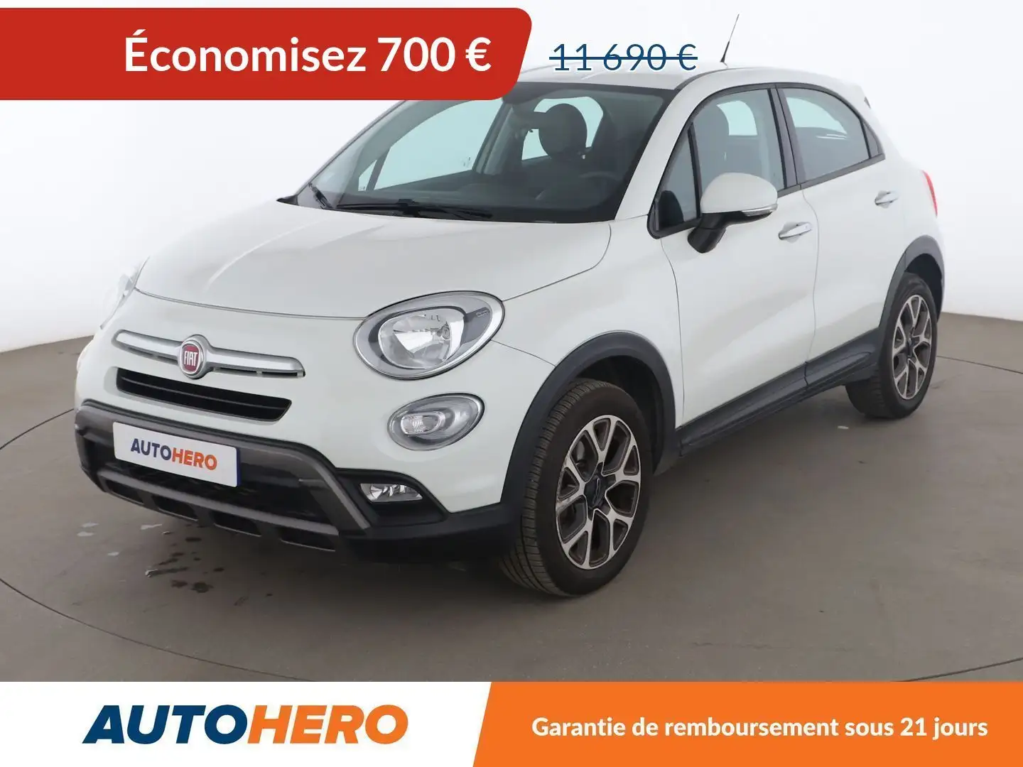 Fiat 500X 1.4 MultiAir City Cross 4x2 DCT Blanc - 1