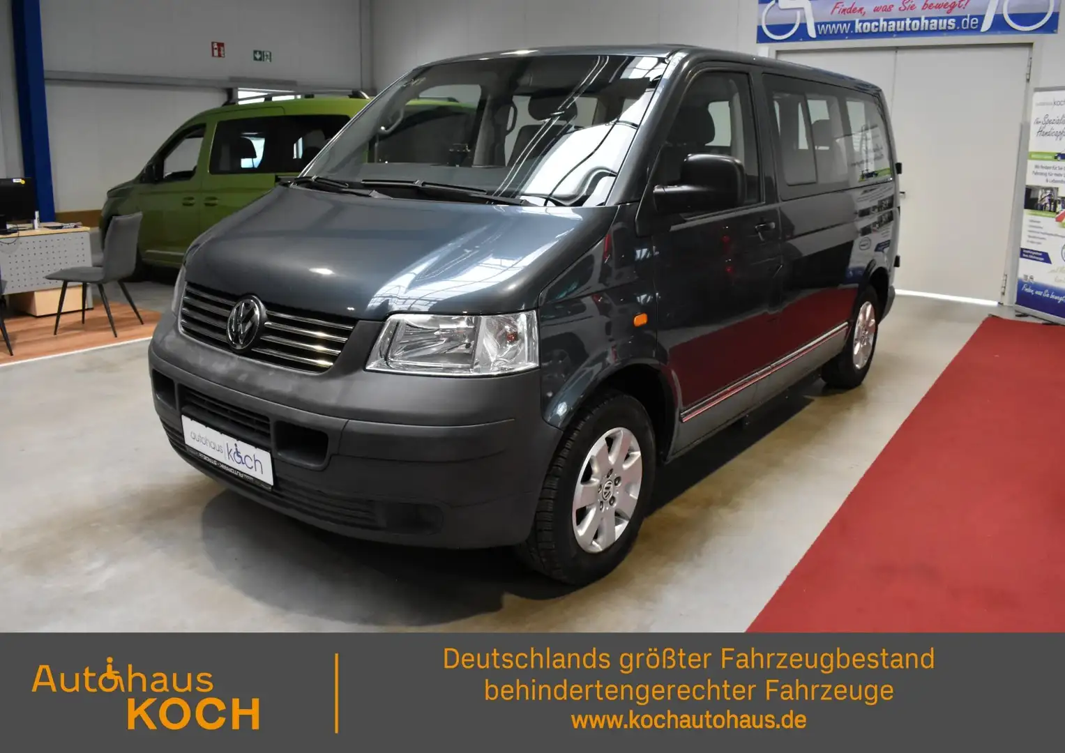 Volkswagen T5 Shuttle 2.5 TDI  rollstuhlgerecht Grau - 1