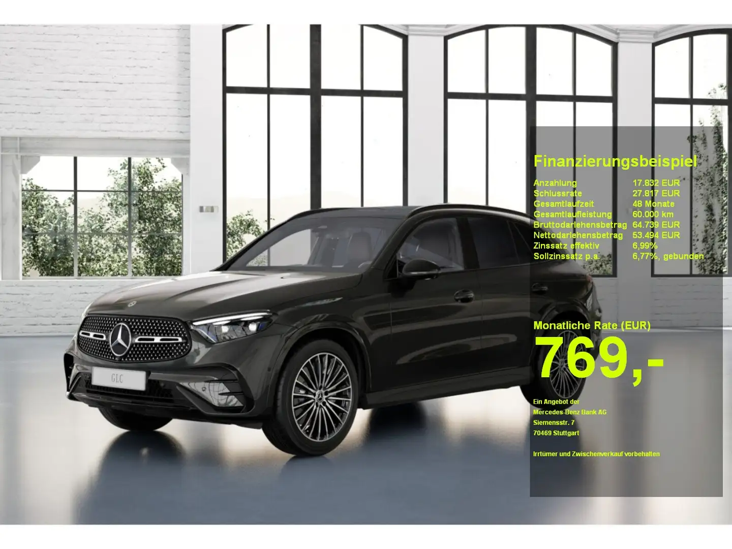 Mercedes-Benz GLC 220 d 4M #AMG #PANO-SD #DIGITAL LIGHT #AHK Grau - 1