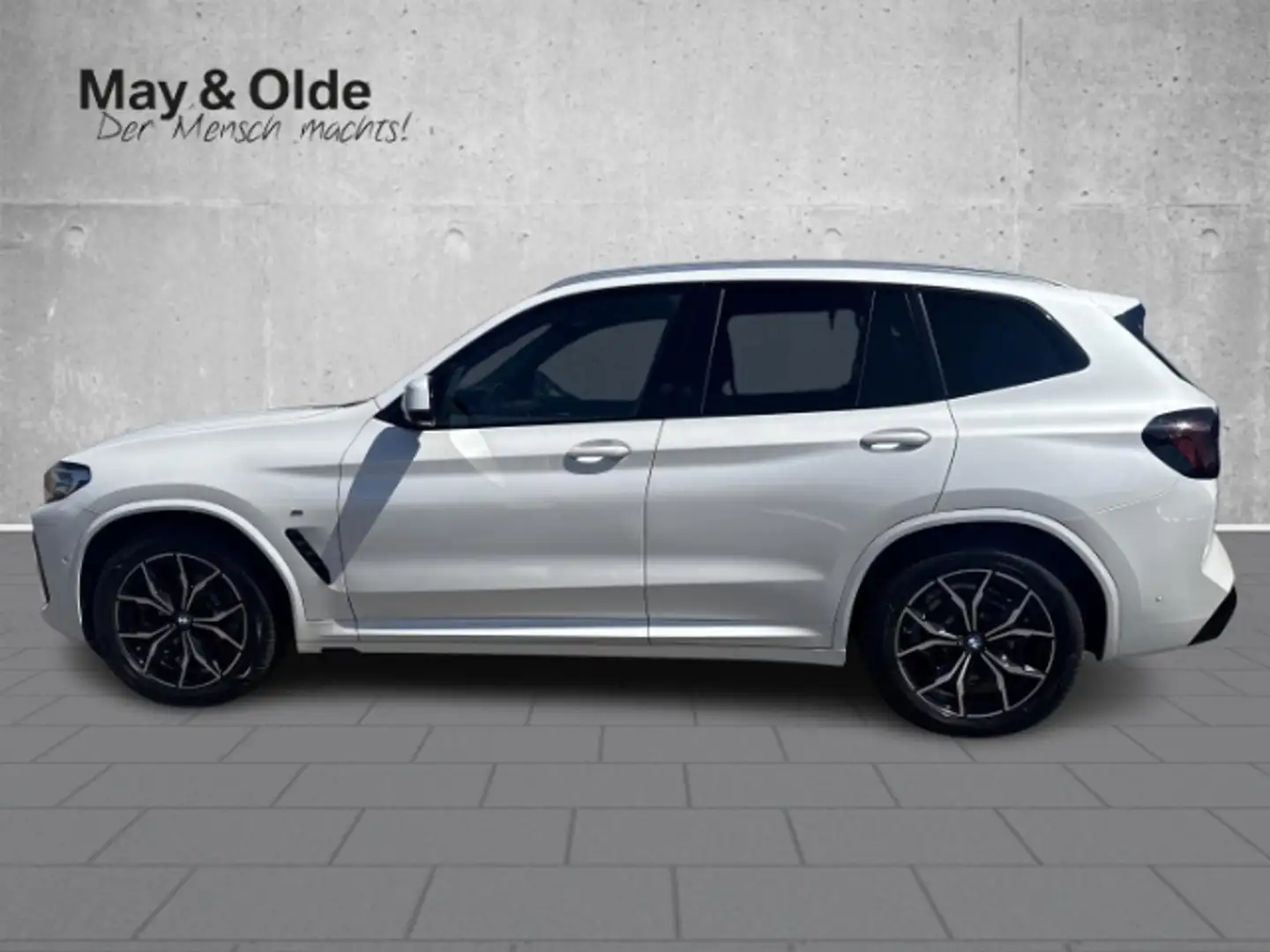 BMW X3 20i xDrive Aut. M Sport Laser Navi AHK ACC Blanc - 2
