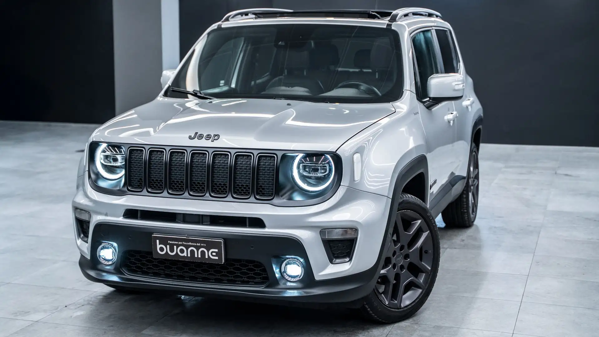 Jeep Renegade 1.3 T4 4WD LIMITED S TETTO KENWOOD PELLE FULL LED Grigio - 1