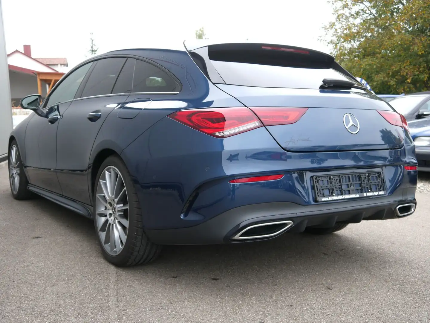 Mercedes-Benz CLA 250 4Matic AMG-Line NAVI/LED/PANO/BURM/36 Bleu - 2