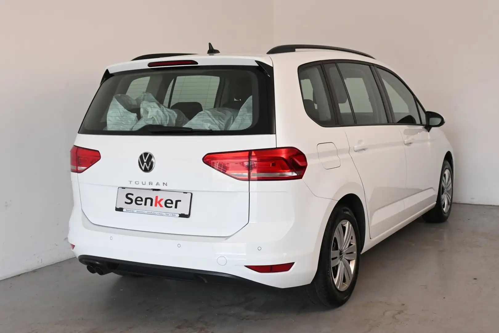 Volkswagen Touran Comfortline TDI DSG Weiß - 2