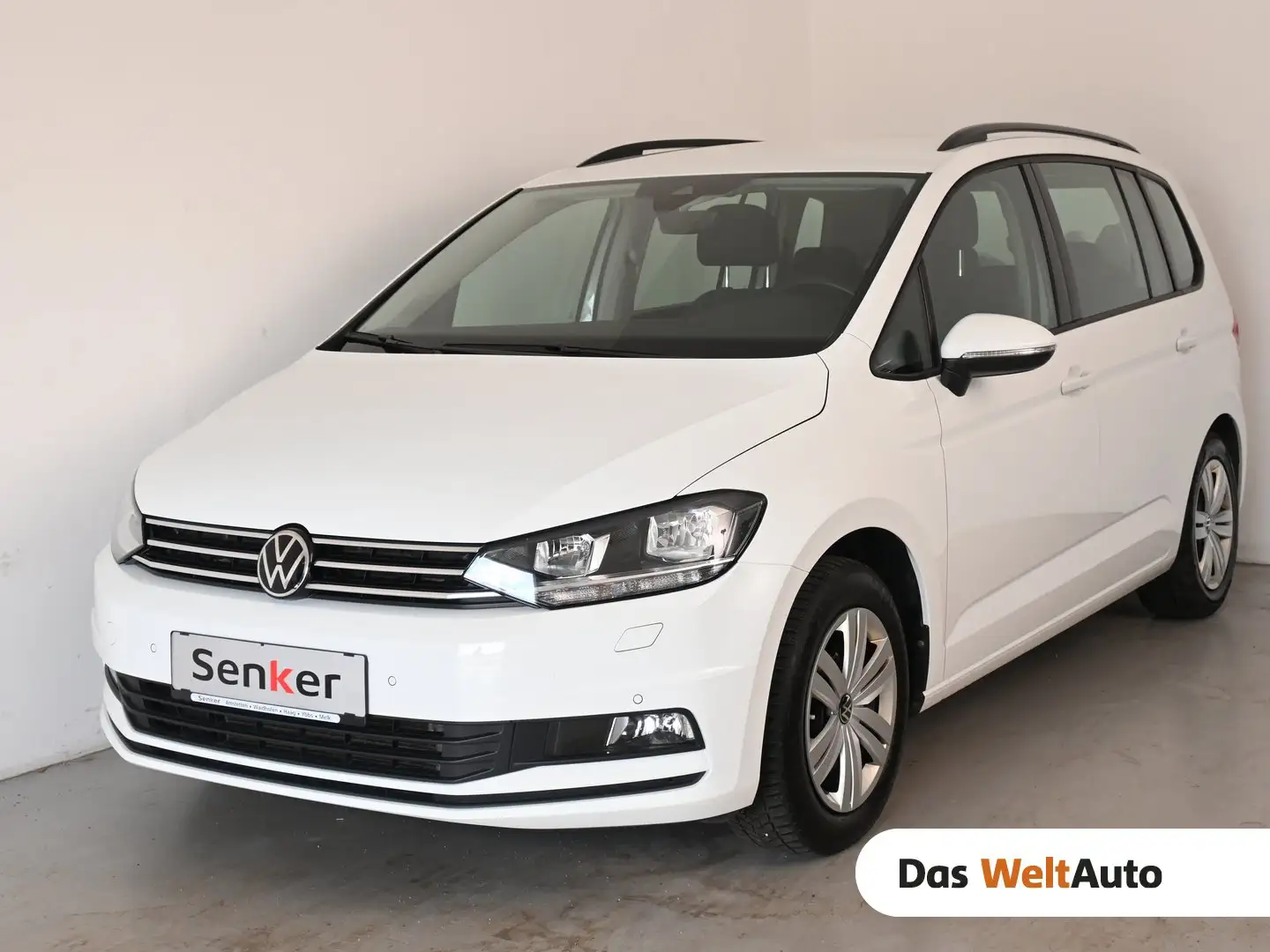 Volkswagen Touran Comfortline TDI DSG Weiß - 1