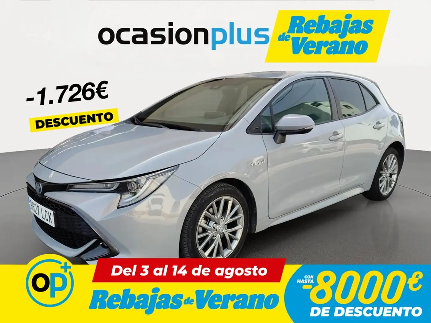 Toyota Corolla 125H Feel! Gris - 1