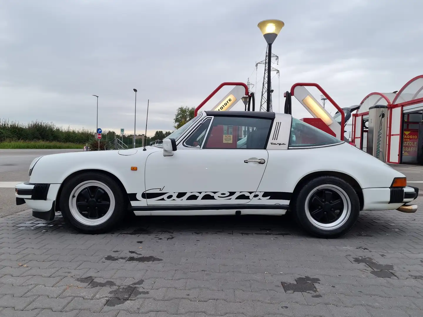 Porsche 911 targa bijela - 1
