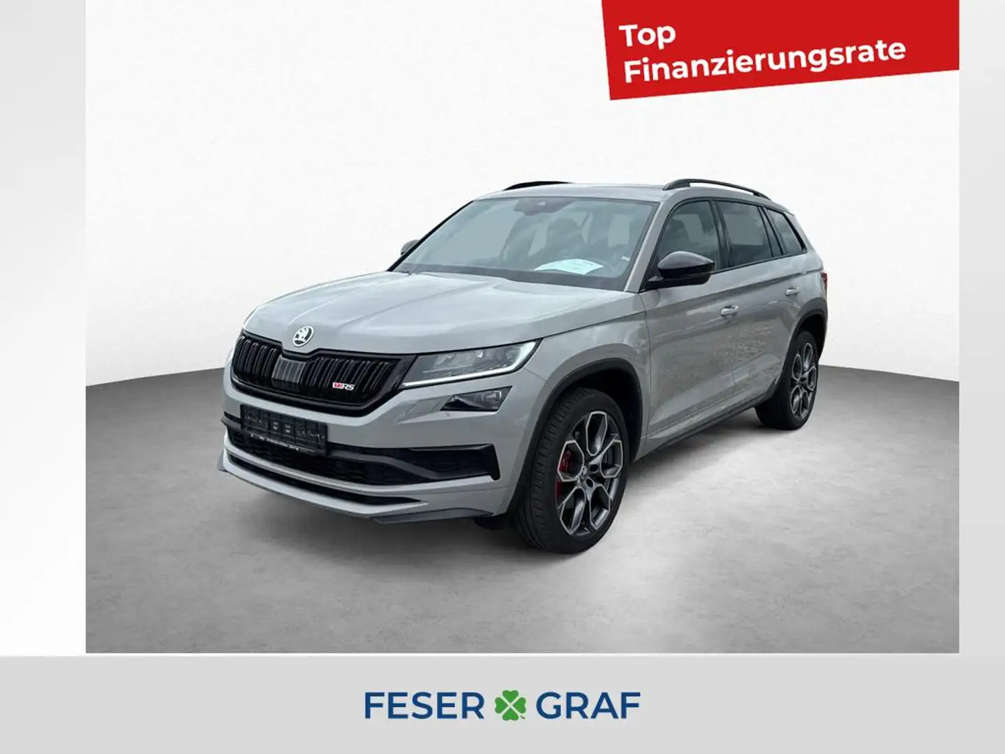 Skoda Kodiaq RS 2.0 TDI 7-DSG 4x4 *STDHZ*CANTON*KESSY ACC Grau - 1