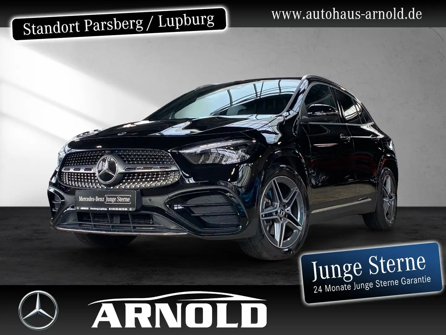 Mercedes-Benz GLA 200 GLA 200 AMG Line 360° Distronic Totw. el-Klappe Schwarz - 1