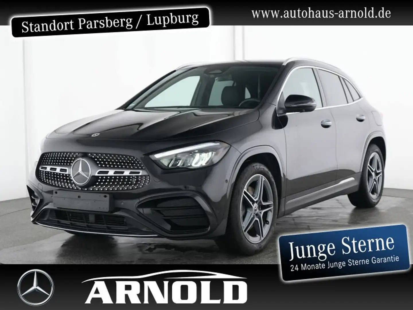 Mercedes-Benz GLA 200 GLA 200 AMG Line 360° Distronic Totw. el-Klappe Schwarz - 1
