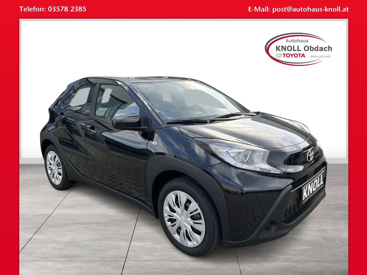 Toyota Aygo X Play Schwarz - 1