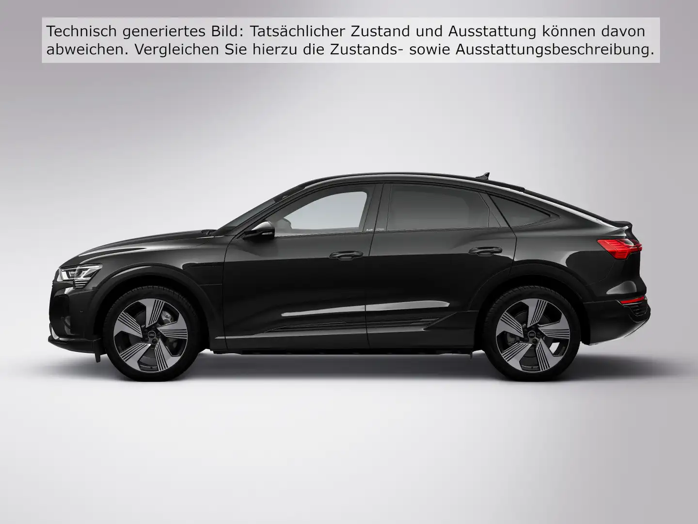 Audi Q8 e-tron advanced 50 qu S line/AHK/Ma Schwarz - 2