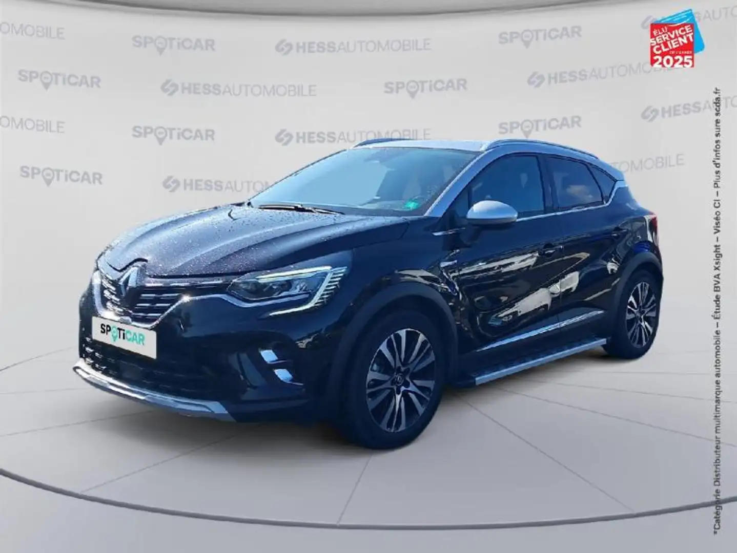 Renault Captur 1.6 E-Tech hybride Initiale Paris -21 Black - 1
