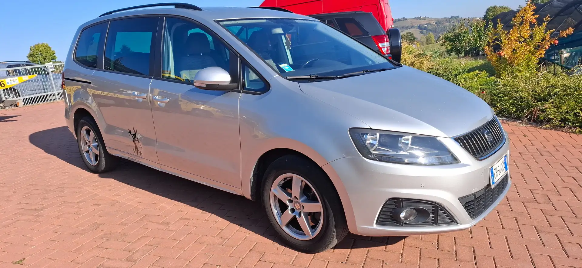 SEAT Alhambra 2.0 tdi 7 posti Silber - 2