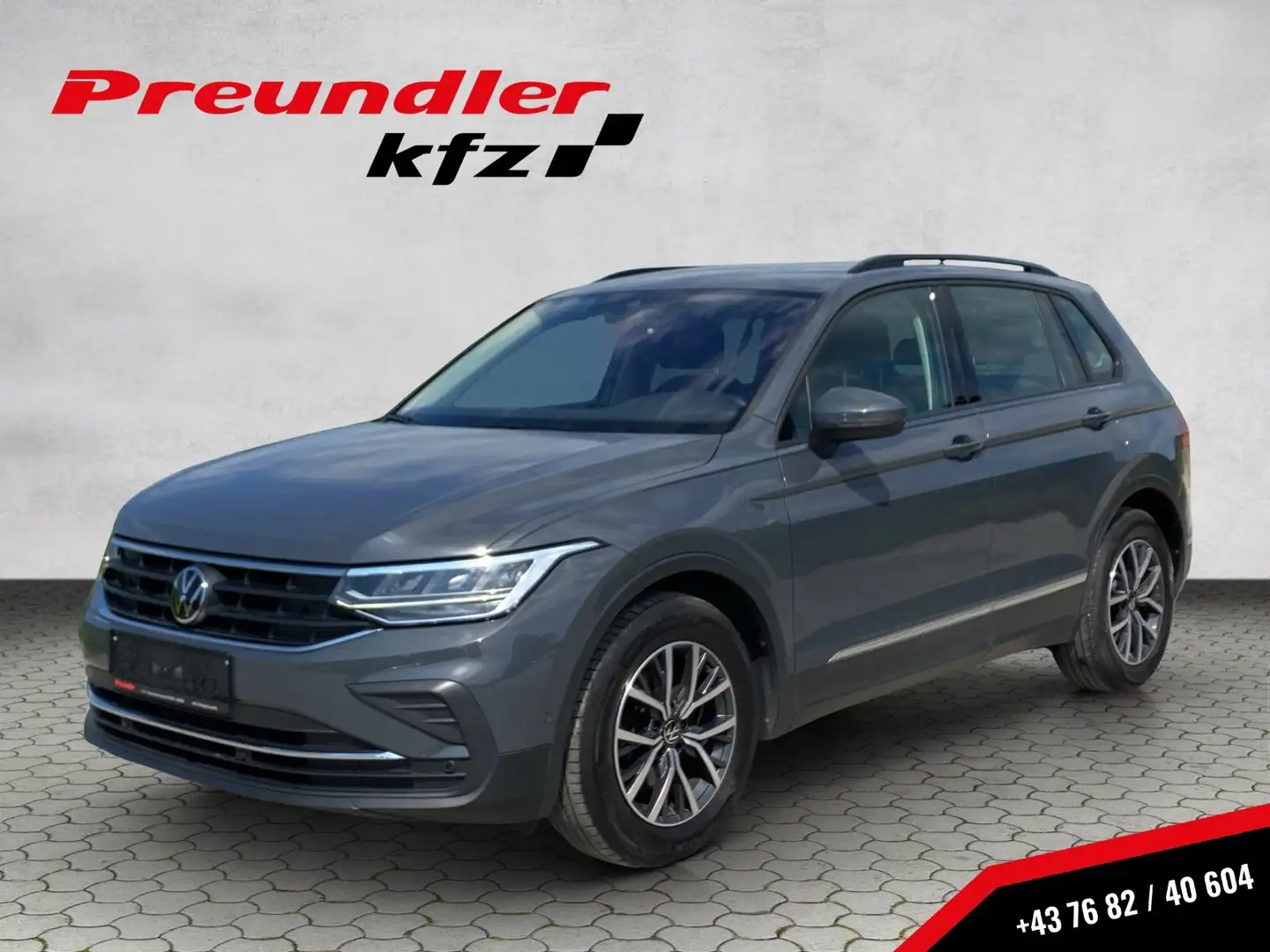Volkswagen Tiguan 2,0 TDI Life DSG Grau - 1