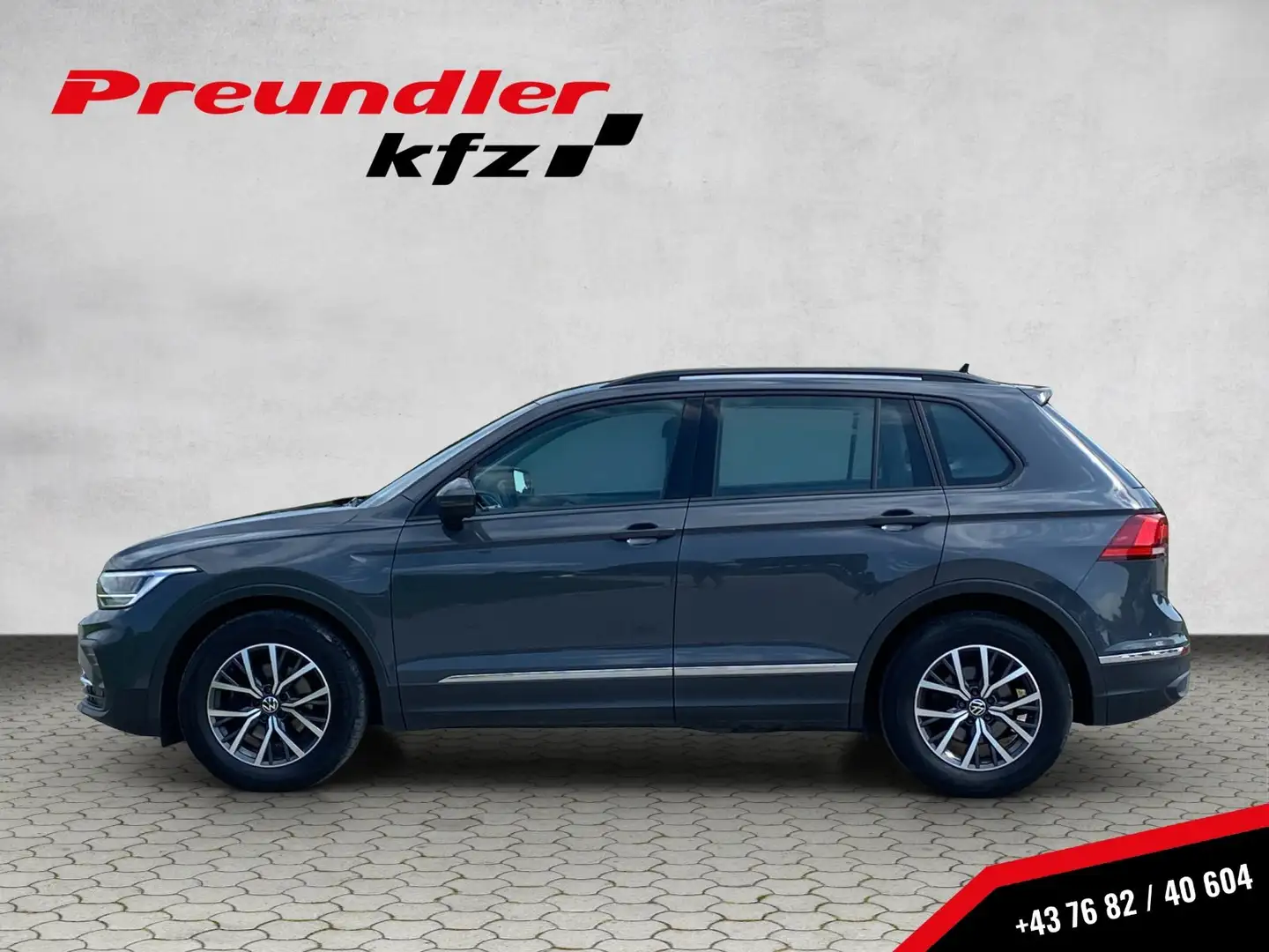 Volkswagen Tiguan 2,0 TDI Life DSG Grau - 2