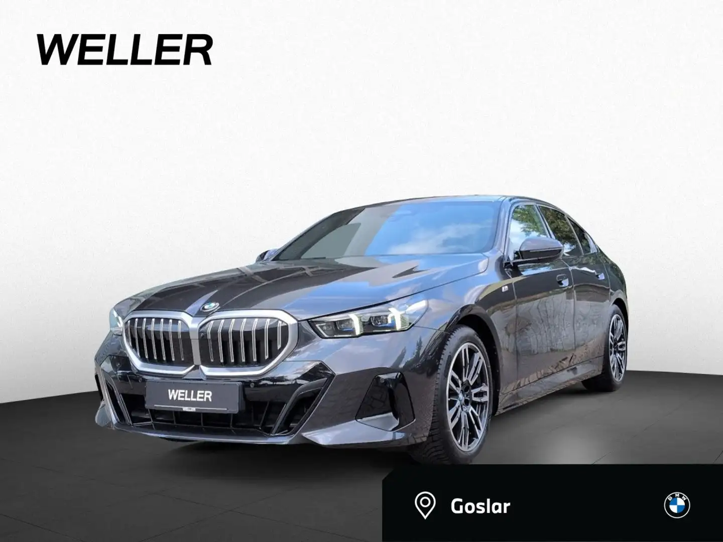 BMW 520 i Limo M SPORT DAProf 360° AHK KomfSi H/K HUD Grau - 1