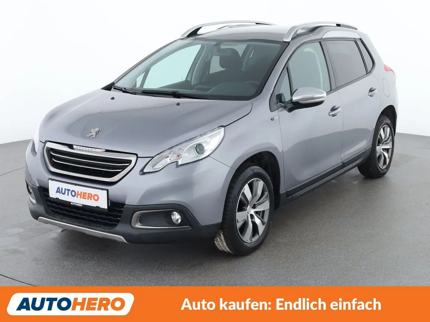 Peugeot 2008 1.6 Blue-HDi Style Grau - 1