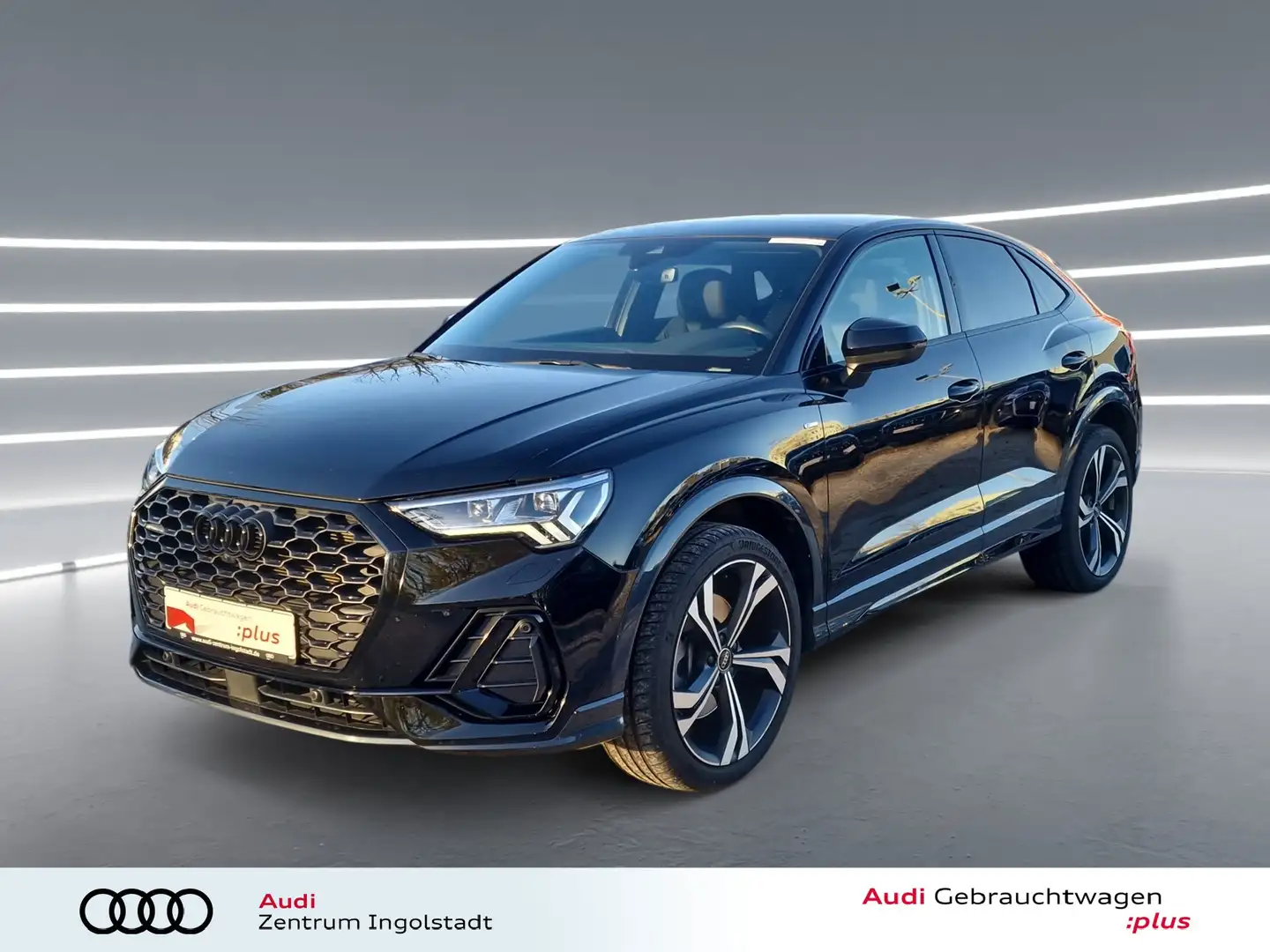 Audi Q3 Sportback 40 TDI qu 3x S line MATRIX Pano 20" Schwarz - 1