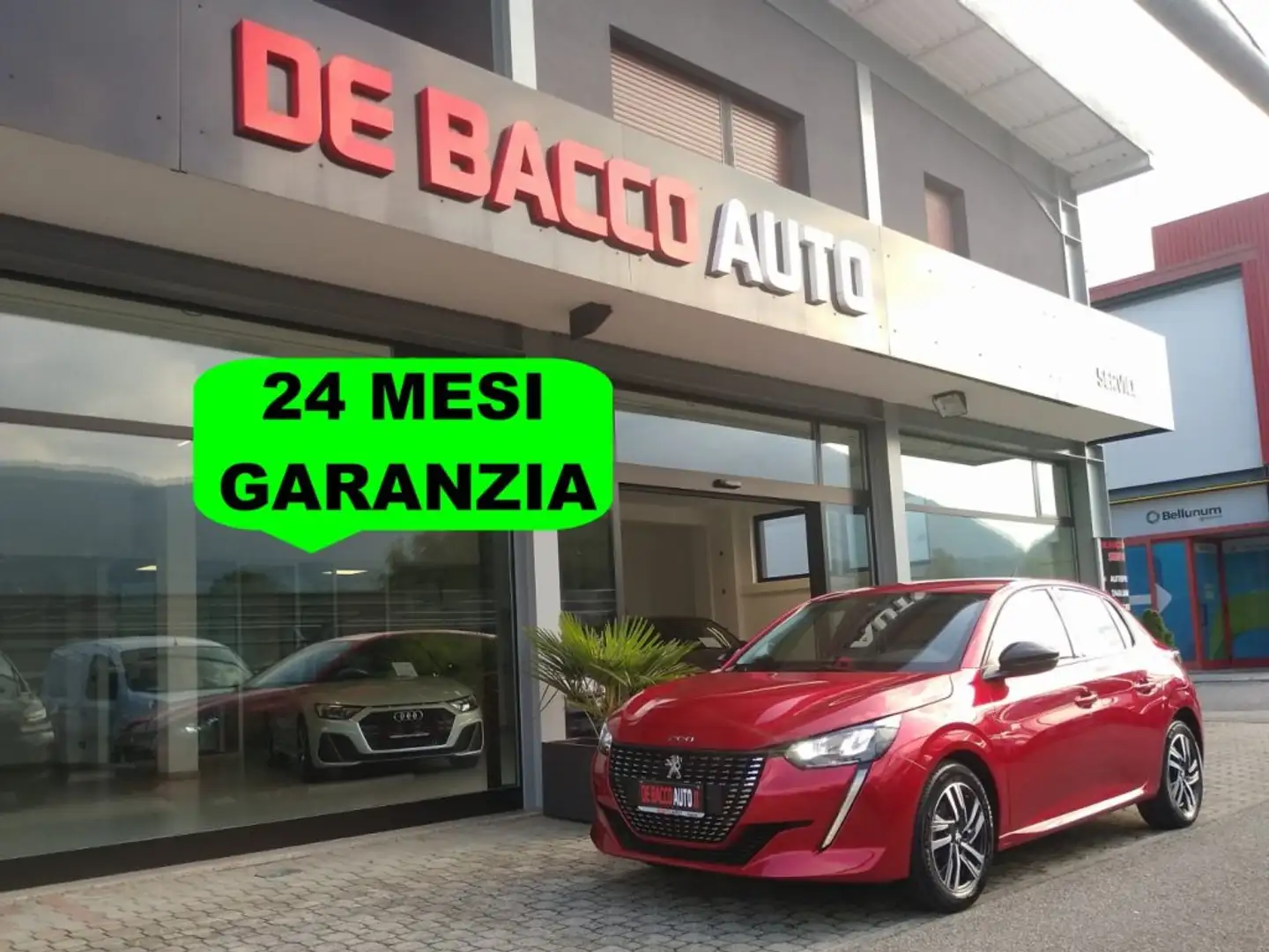 Peugeot 208 1.2 100 Allure OK NEOPATENTATI (24 MESI GARANZIA) Rosso - 1
