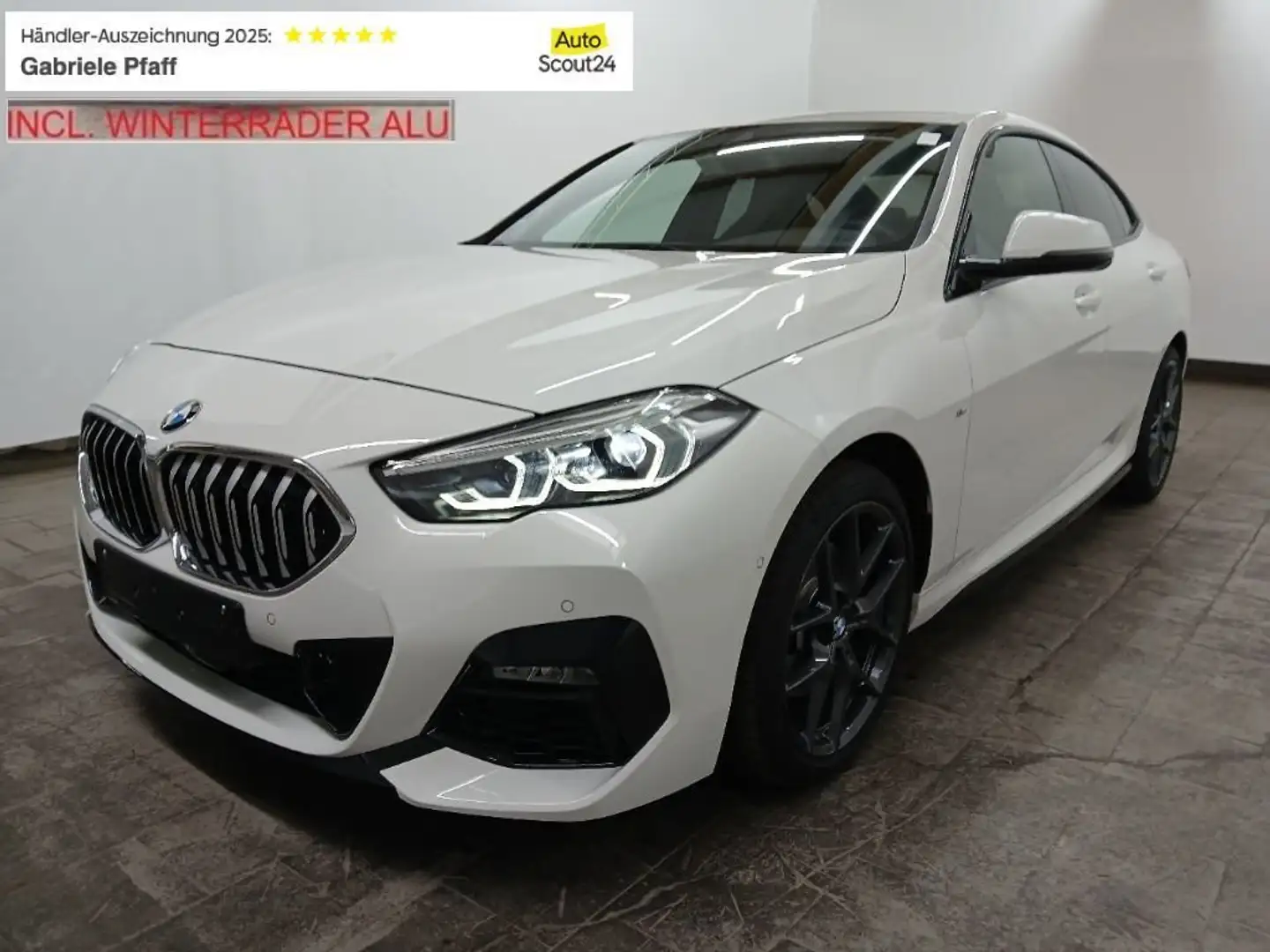 BMW 218 GranCoupe MSport*RFK*LiveCockpit*DAB*LH*Parkassist Weiß - 1
