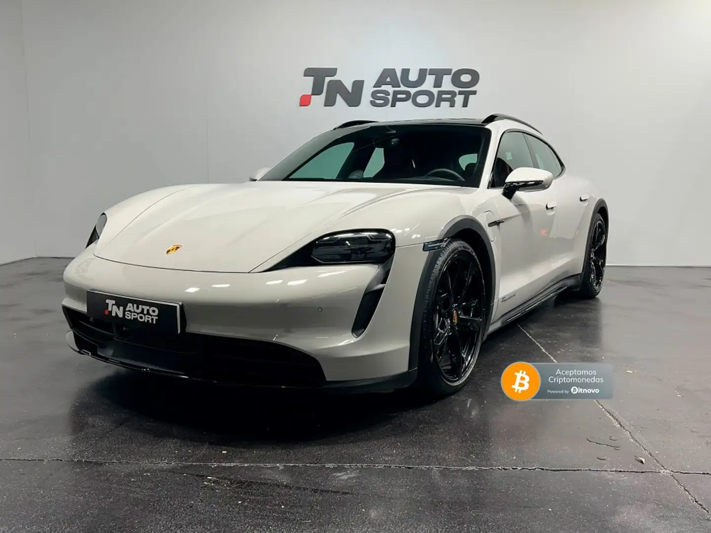 Porsche Taycan 4 Cross Turismo Gris - 1