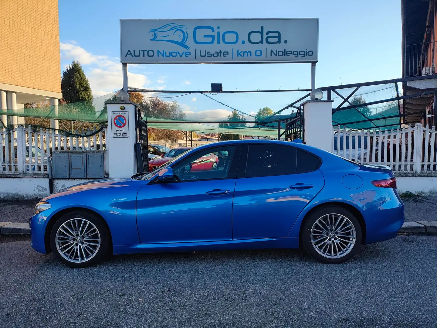 Alfa Romeo Giulia ALFA ROMEO GIULIA 2.2 210CV Q4 VELOCE KM79000 2018 Blauw - 2