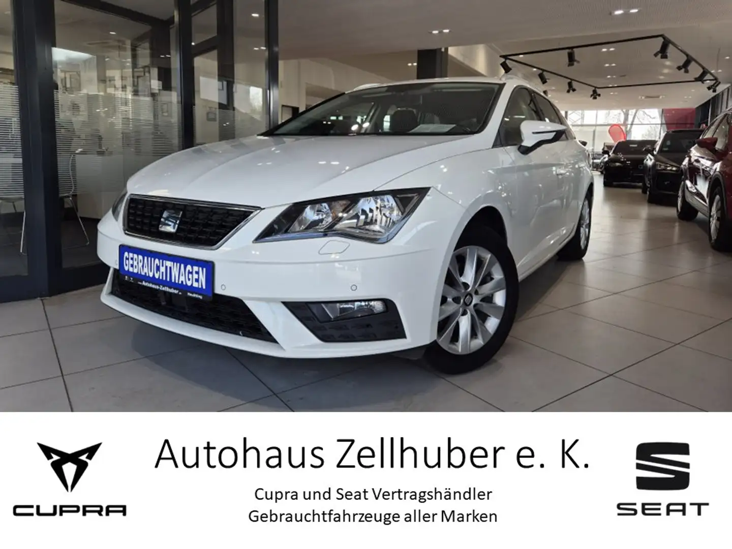 SEAT Leon ST 1.0 TSI Style *Navi*Klimaauto*Sitzhzg* Weiß - 1