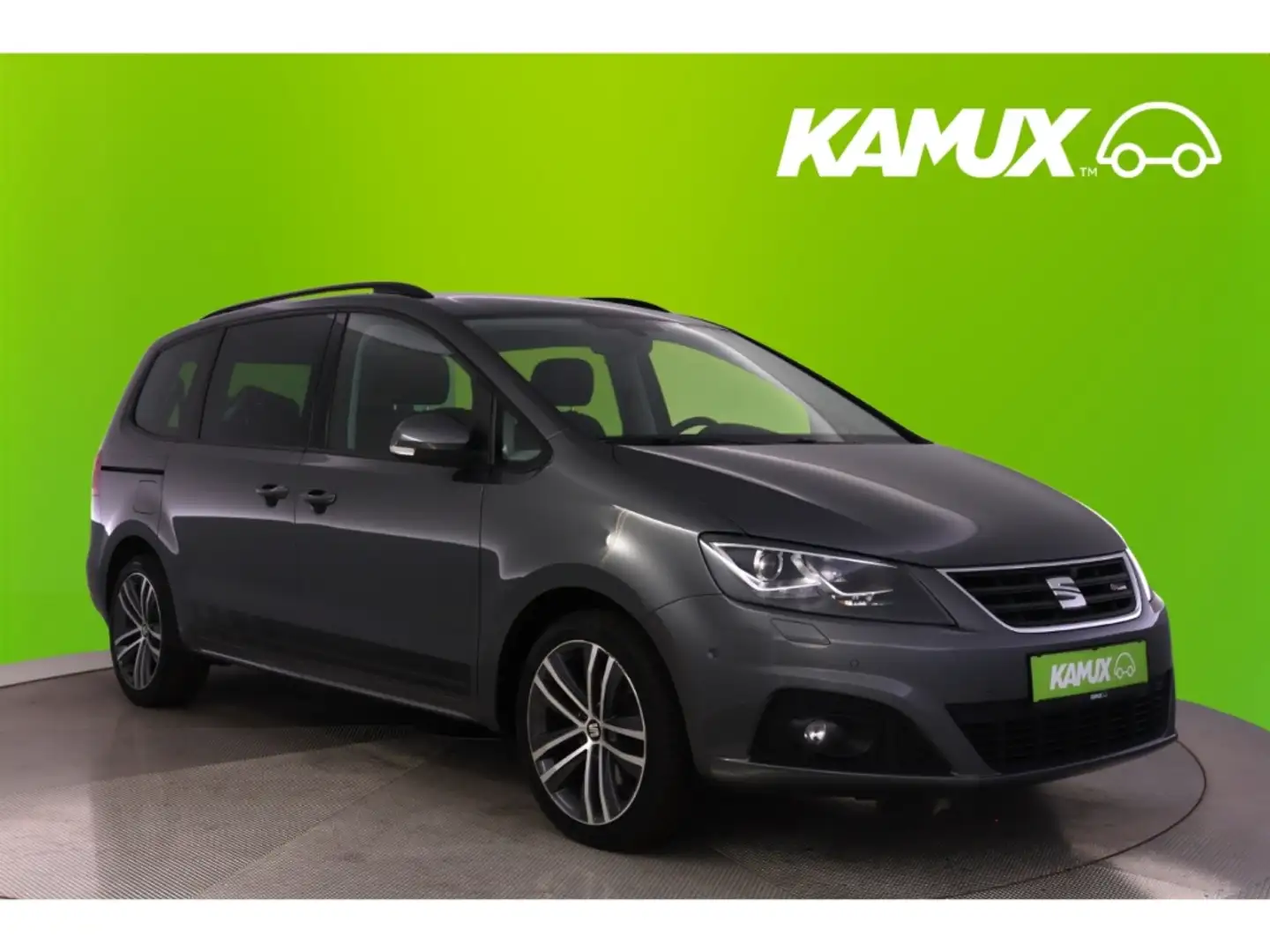 SEAT Alhambra 2.0TDI 4D DSG FR+XENON+NAVI+AHK+TEMPO Gris - 1