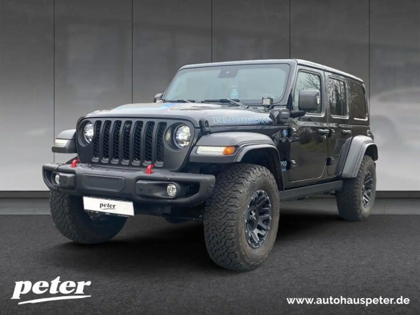 Jeep Wrangler 2.0 Plug-In Hybrid Rubicon Unlimited Černá - 1