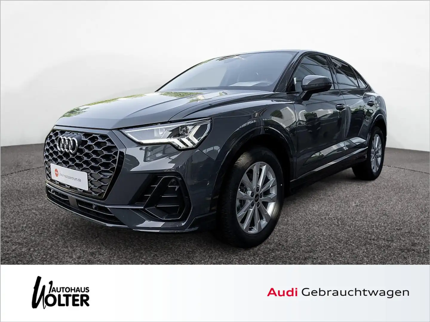 Audi Q3 Sportback 35 TFSI KAMERA NAVI AHK ACC LED Grau - 1