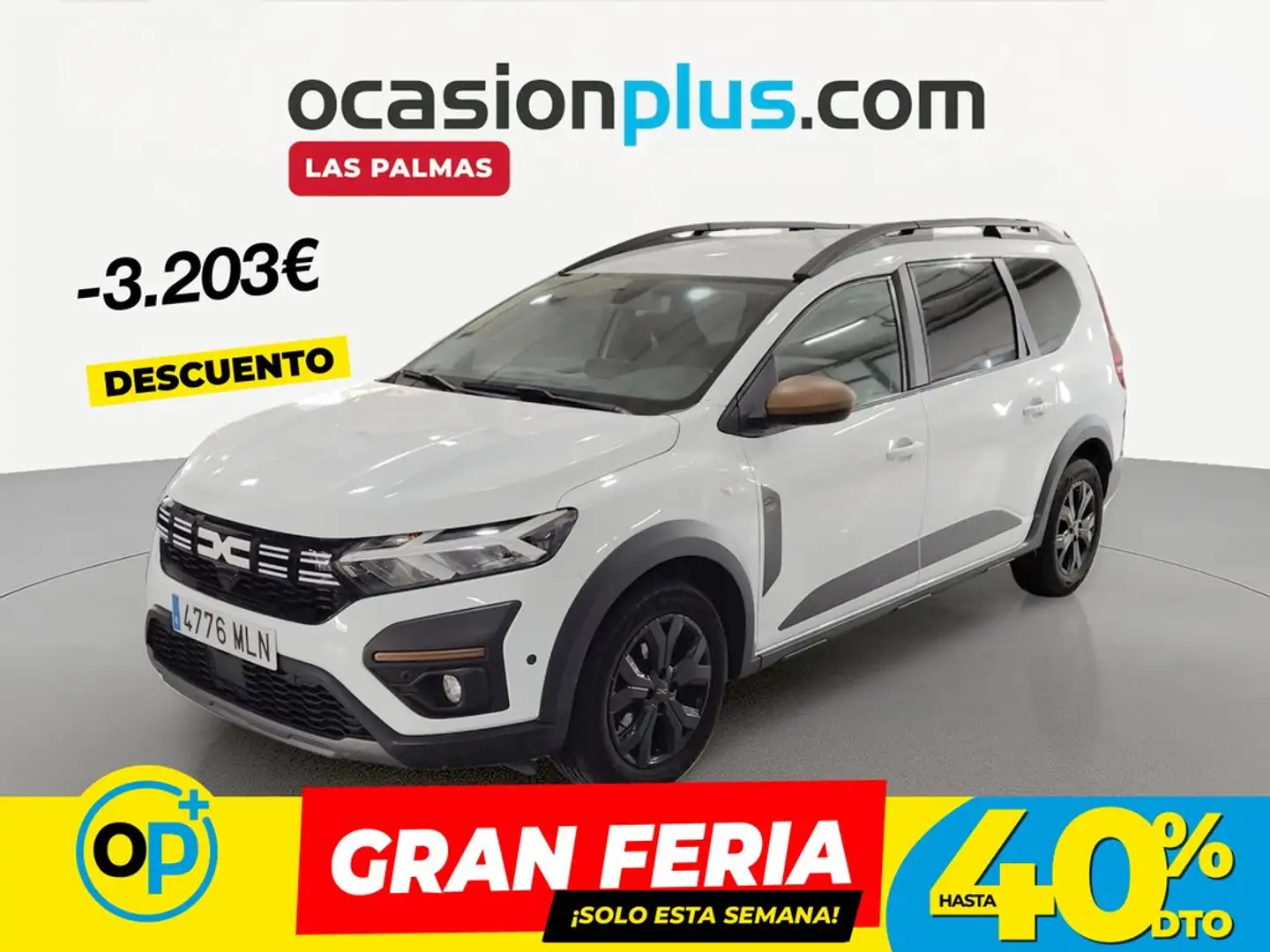Dacia Jogger 1.0 ECO-G Extreme Go 74kW 5pl. Blanco - 1
