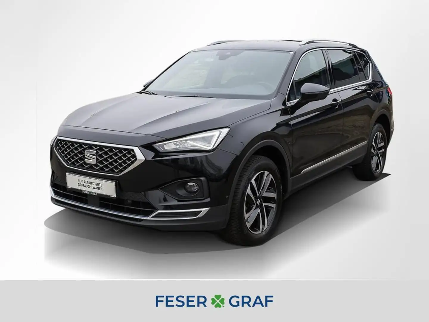 SEAT Tarraco 2.0 TDI Xperience DSG 7-Sitze AHK Navi Schwarz - 1