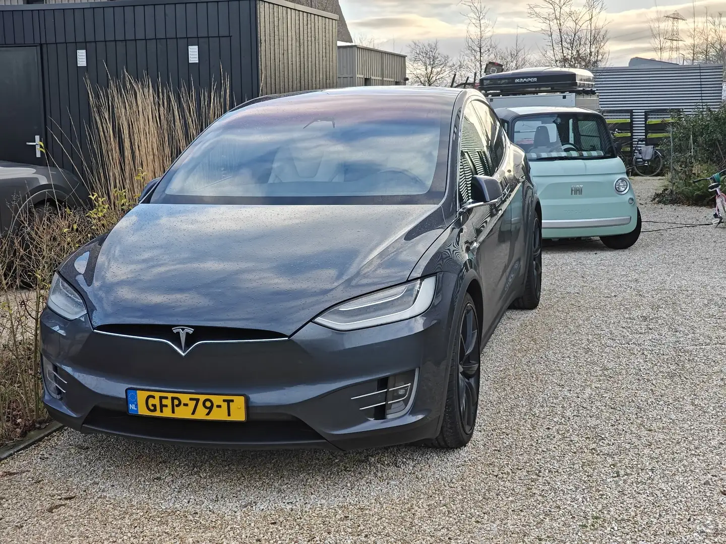 Tesla Model X Raven Long Range 6p. Серый - 1