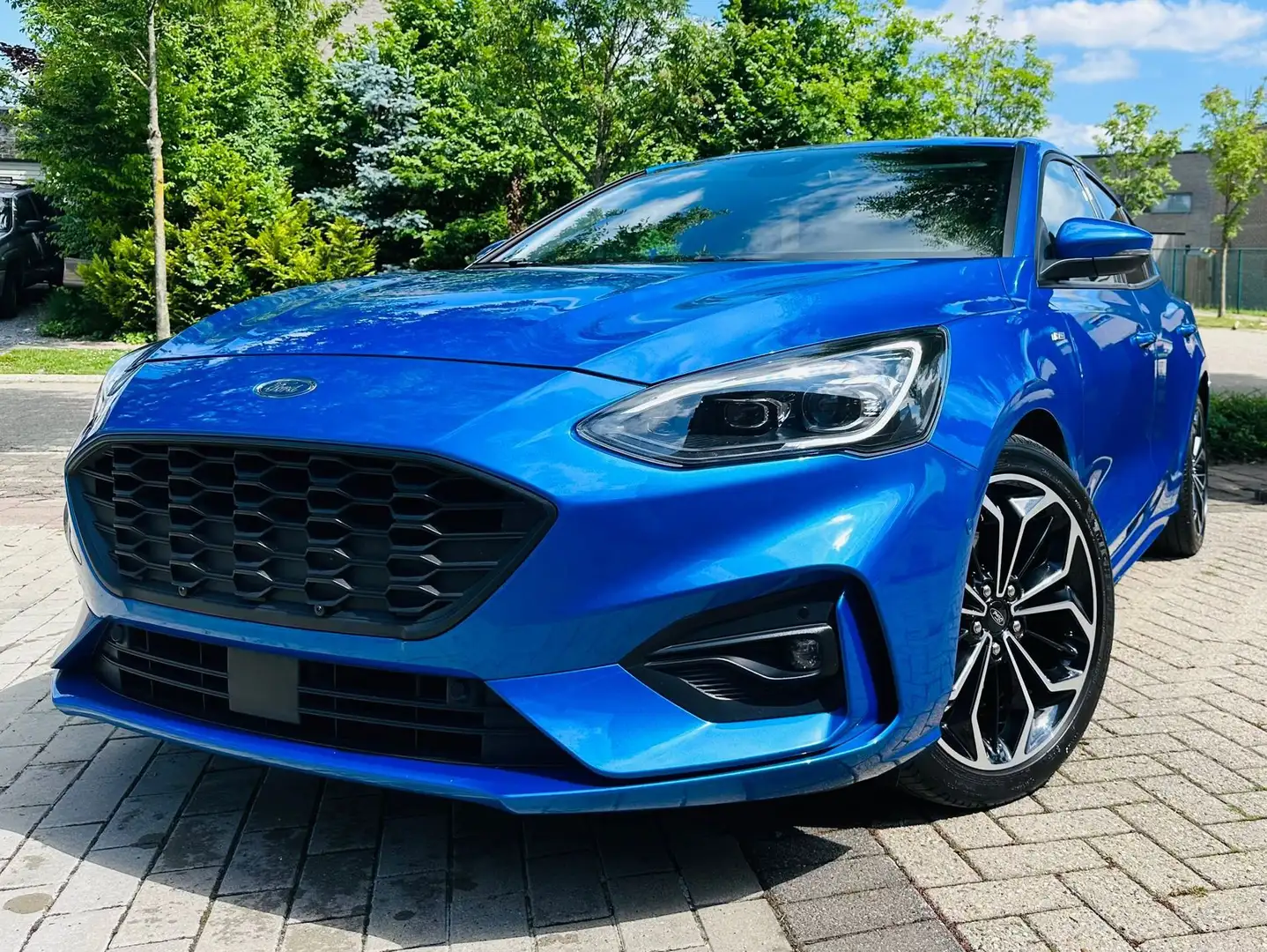Ford Focus Focus 1.0 EcoBoost Hybrid ST-LINE X mHEV Bleu - 1