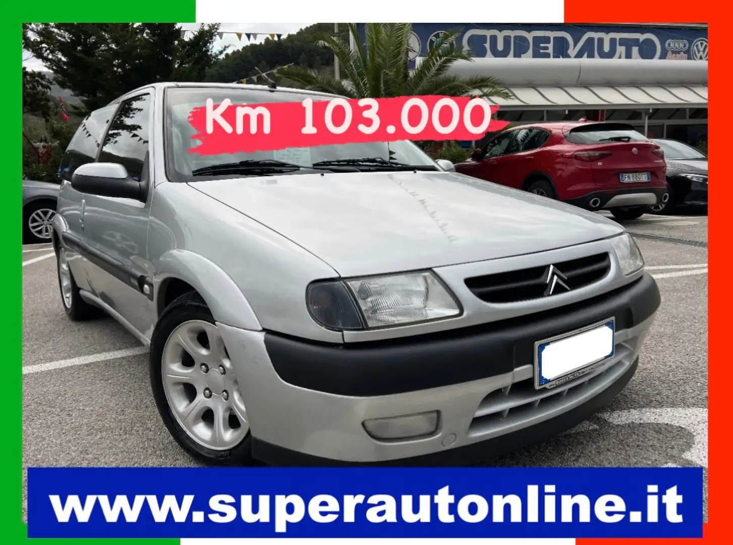 Citroen SAXO 1.6i cat 3 porte VTS 1° serie Silver - 1