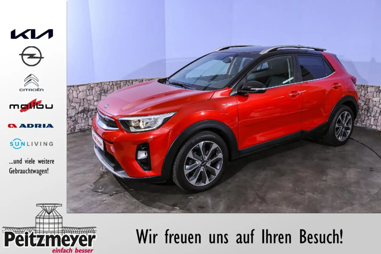 Kia Stonic 1.0 T-GDI DCT OPF Platinum Edition Rojo - 1