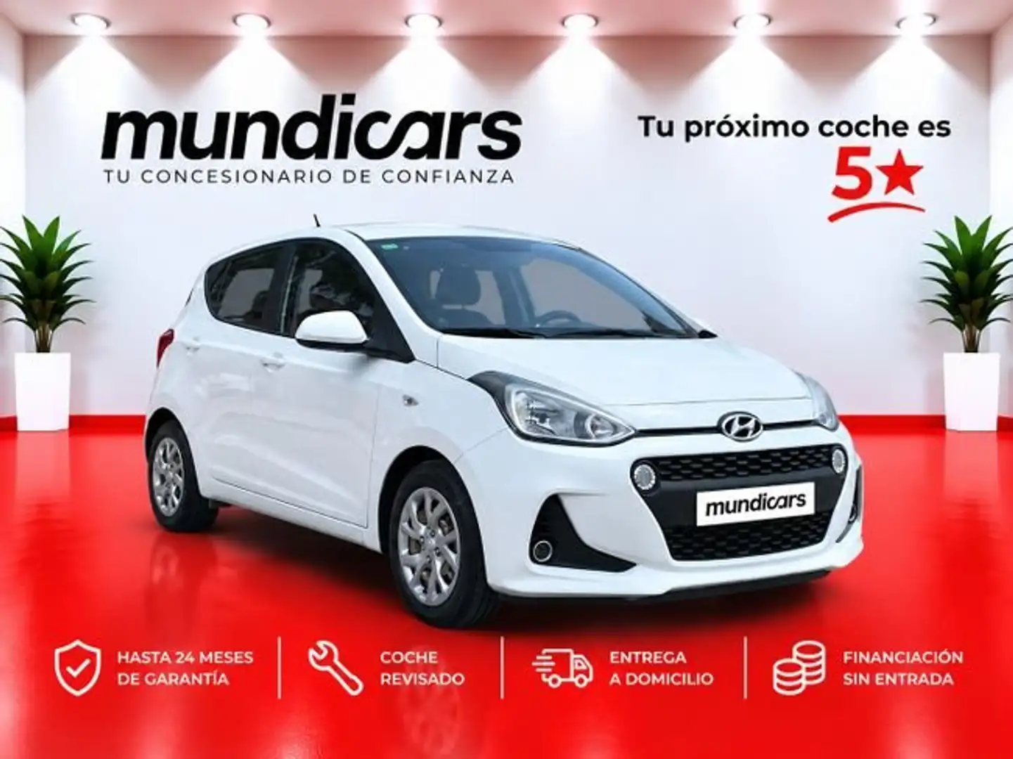 Hyundai i10 1.2 Tecno Blanco - 1