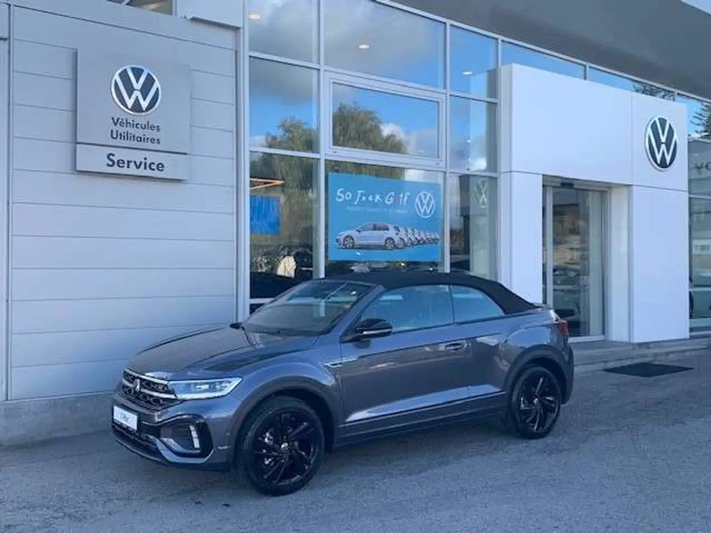 Volkswagen T-Roc CABRIO R-LINE BLACK STYLE 1.5TSI 150CV DSG7 Grijs - 2