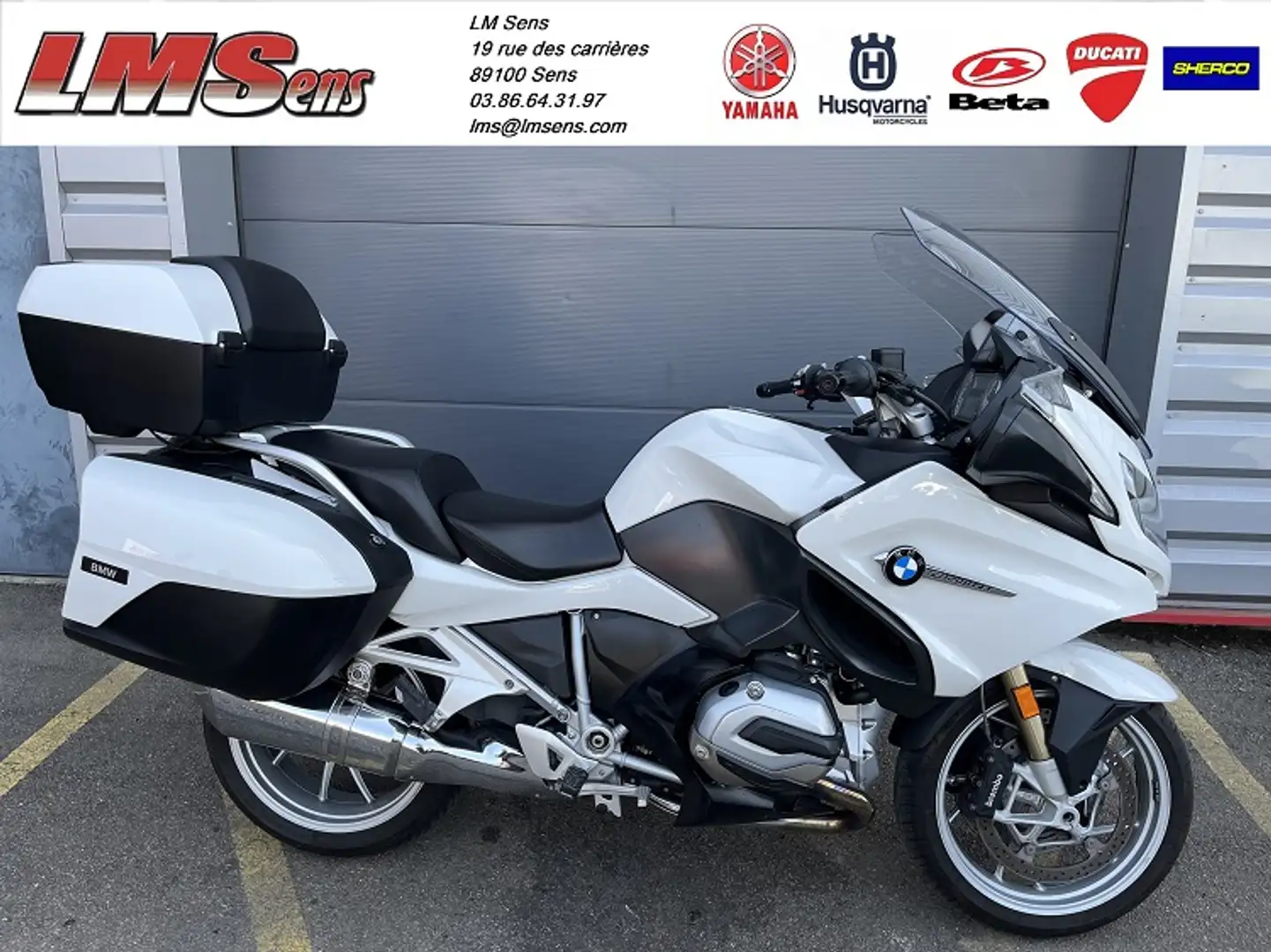 BMW R 1200 RT Blanc - 1