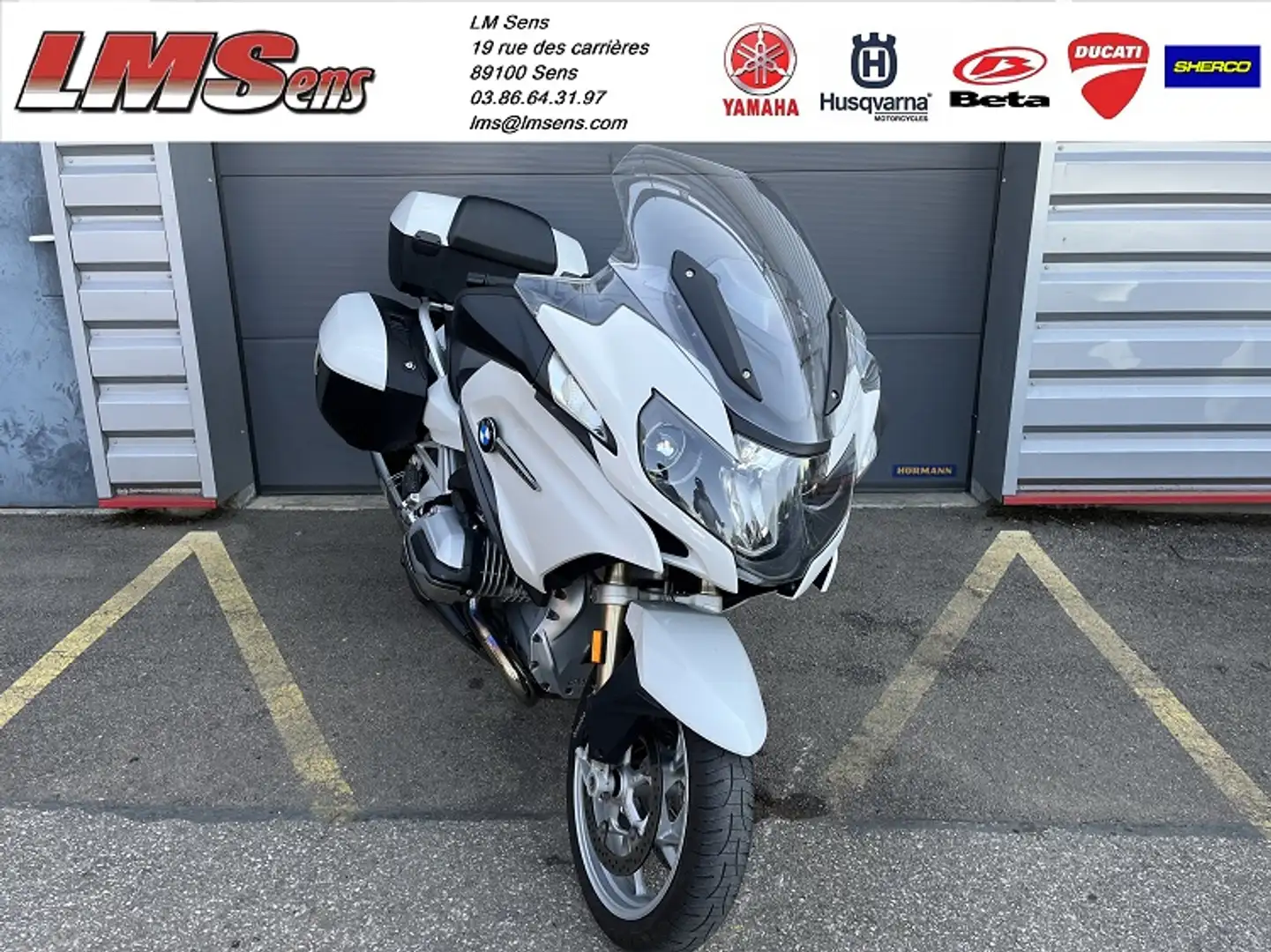 BMW R 1200 RT Blanc - 2