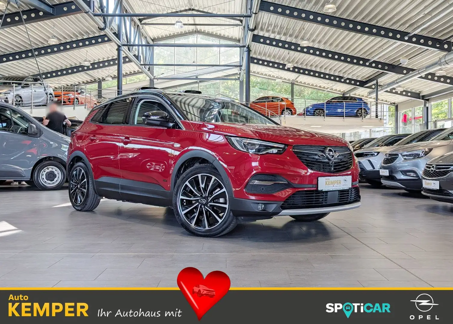 Opel Grandland X Grandland 1.6 Hybrid Ultimate Autom. *AHK*ACC* Rot - 1