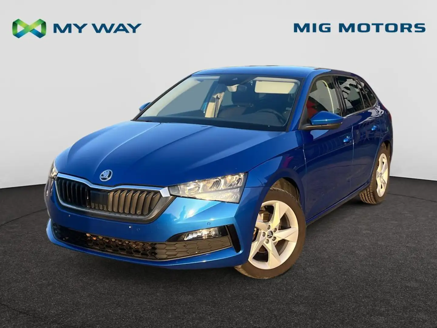 Skoda Scala Clever 1.5 TSI (150pk) /// Achteruitrijcamera /// Zetelverwarming /// Apple carplay & Android Auto /// Bleu - 1