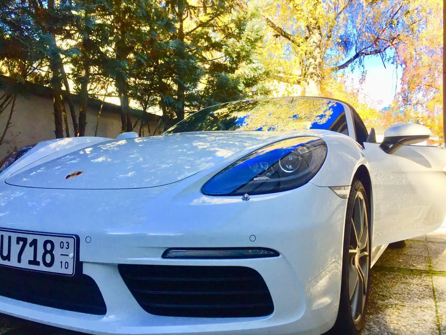 Porsche 718 718 Boxster PDK Alb - 1