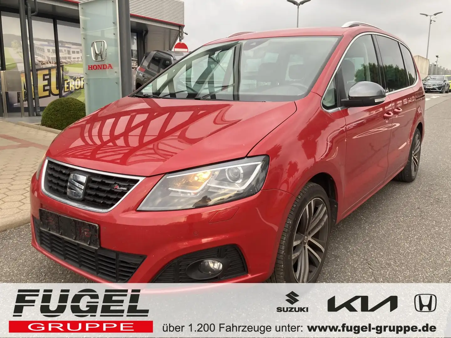 SEAT Alhambra 1.4 TSI FR-Line 7-Sitzer|Xen.|Navi Rot - 1