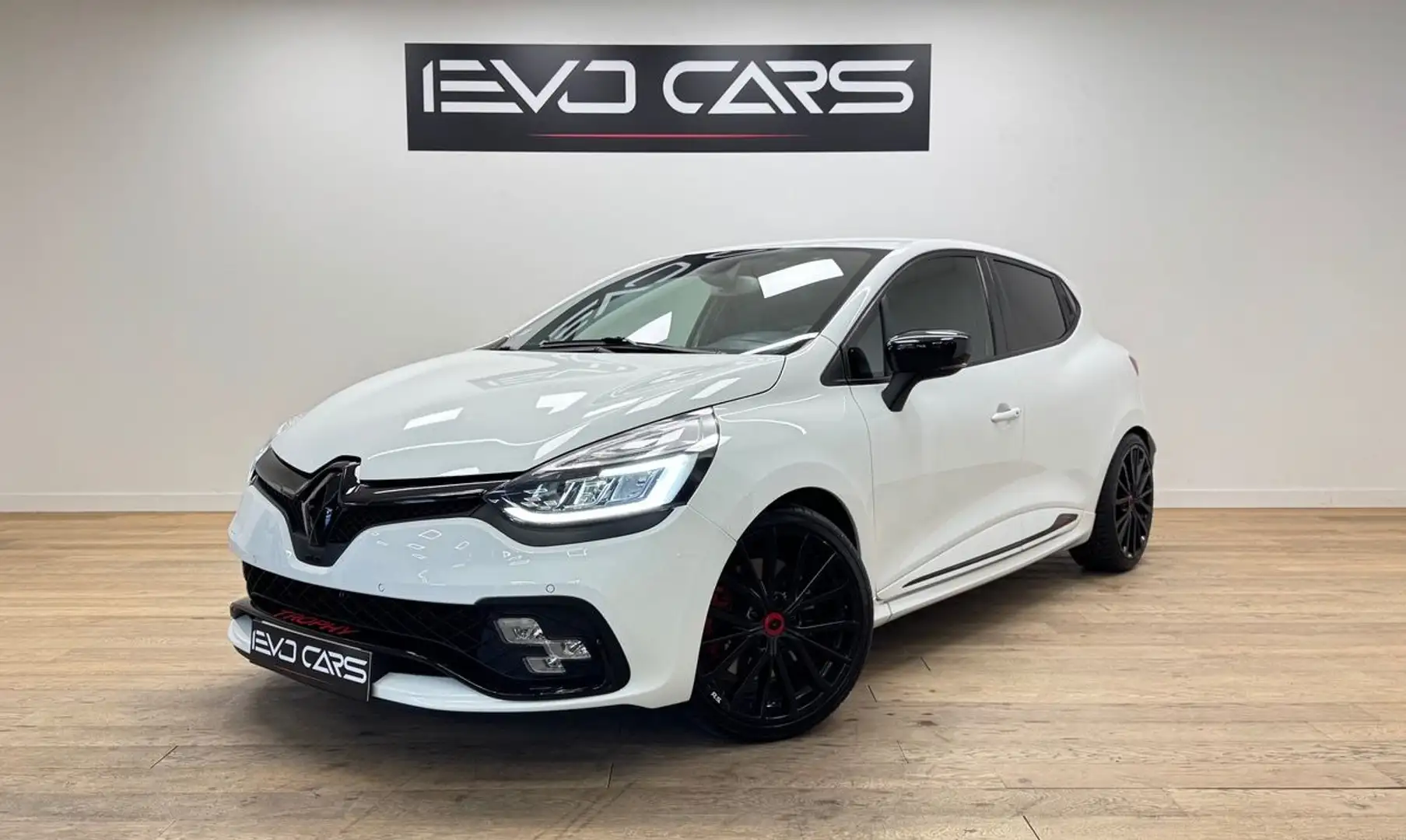Renault Clio IV RS Trophy 1.6 220 ch EDC / Caméra / Akrapovic / Blanc - 1