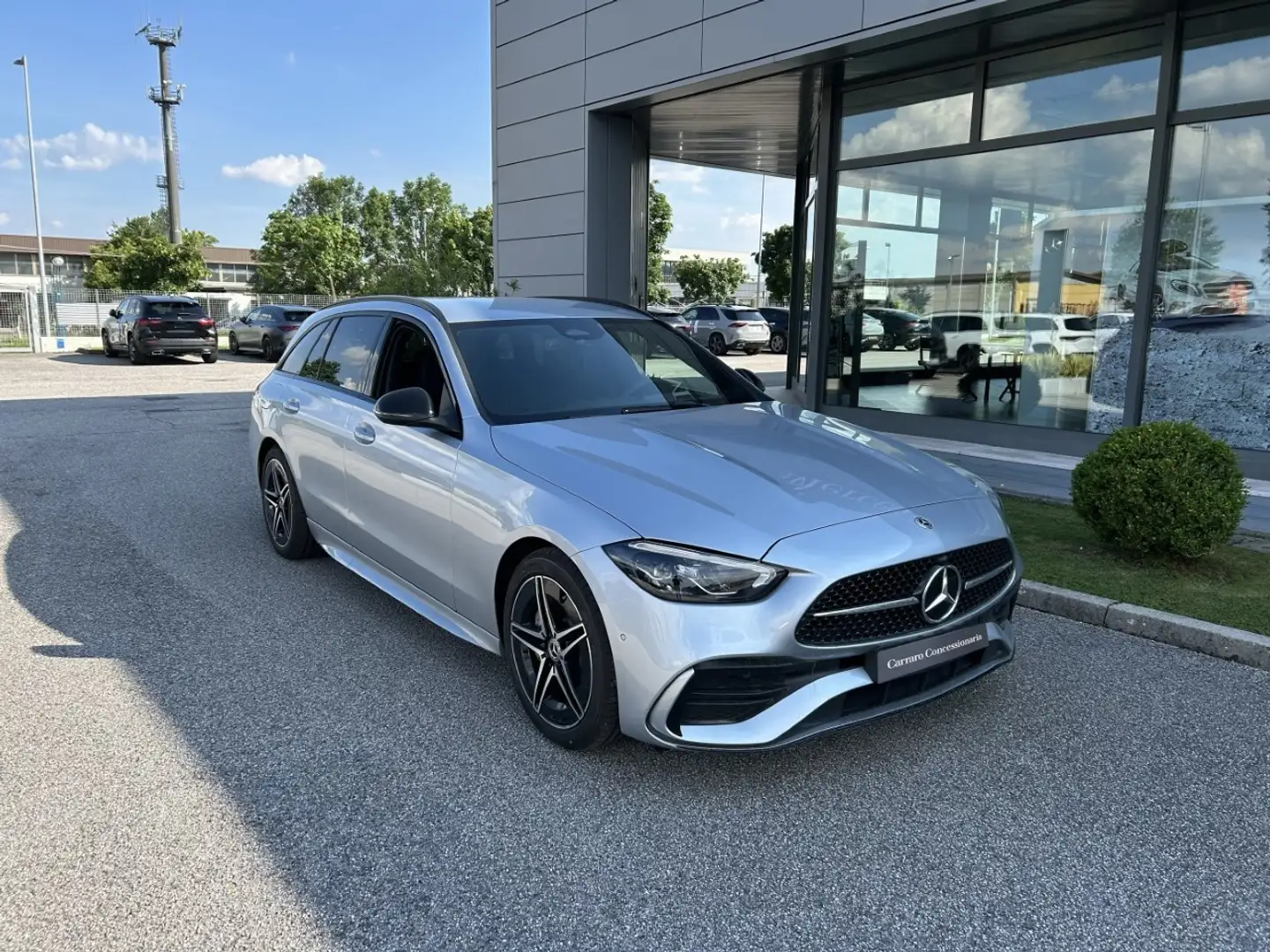 Mercedes-Benz C 220 d 4MATIC Station Wagon Srebrny - 1