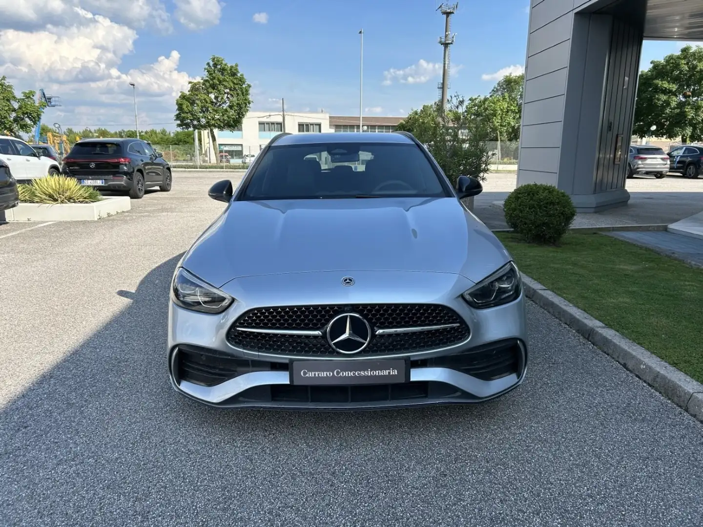 Mercedes-Benz C 220 d 4MATIC Station Wagon Srebrny - 2