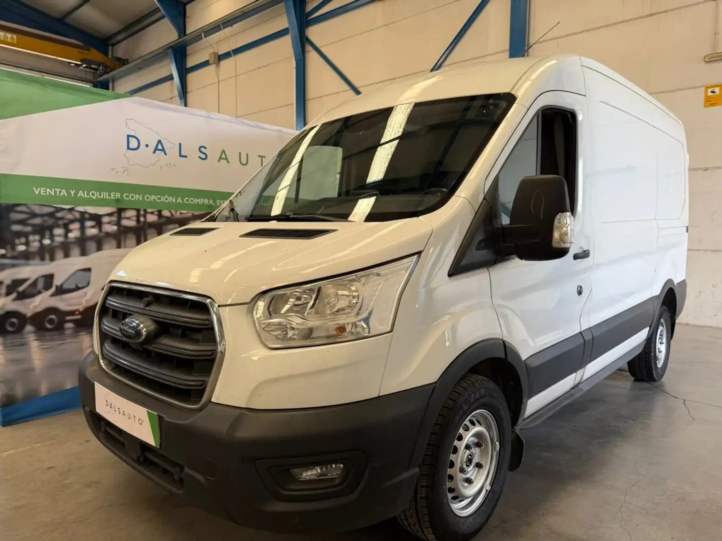 Ford Transit 350 125kW L2H2 Van Ambiente Delantera Blanco - 1