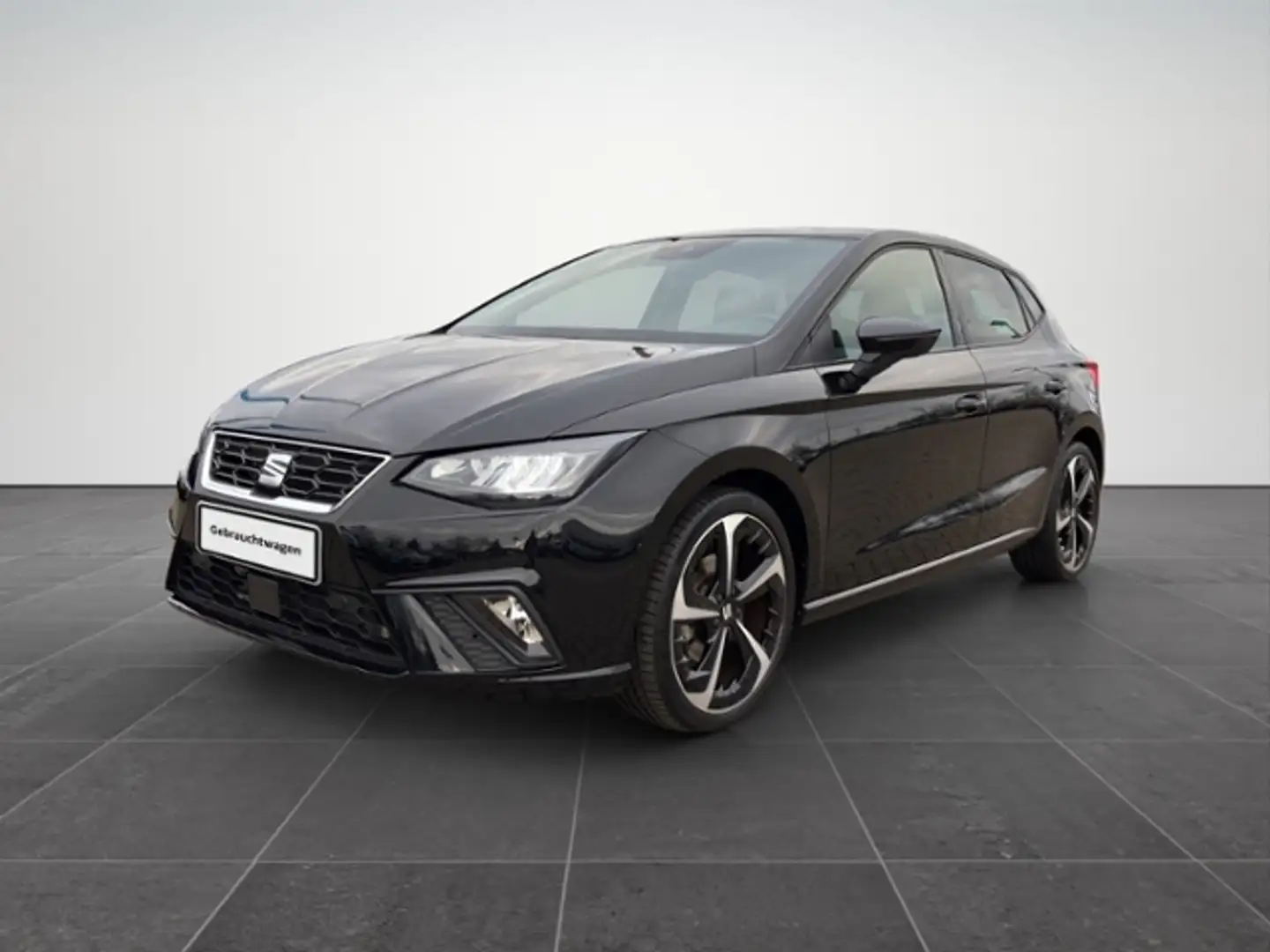SEAT Ibiza 1.0 TSI DSG FR-Line LED ACC App Schwarz - 2