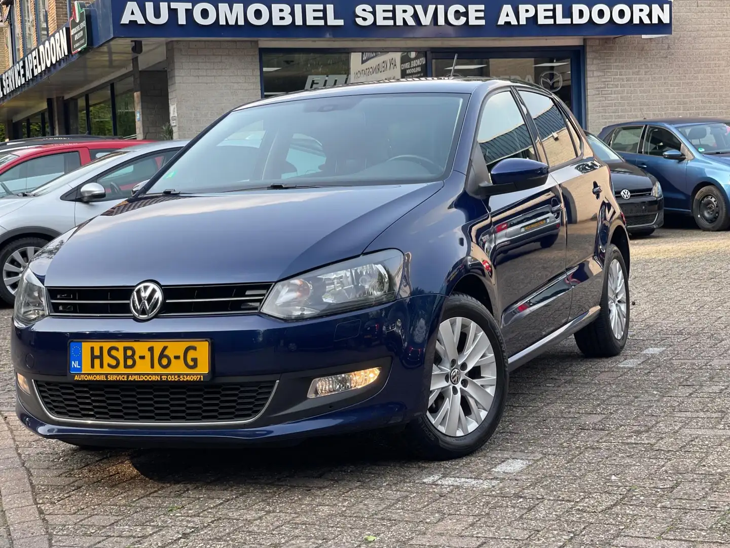 Volkswagen Polo 1.2-12V BlueMotion Comfortline*5DRS*CLIMA*CR.CONTR Blau - 1